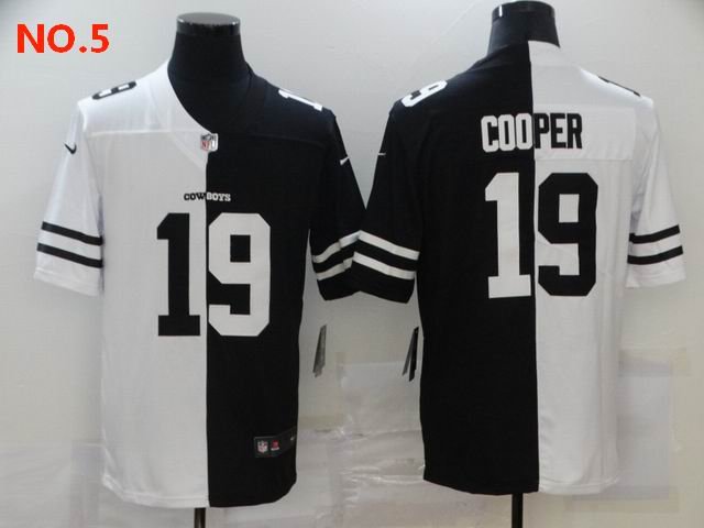 Men's Dallas Cowboys #19 Amari Cooper Jerseys NO.5;